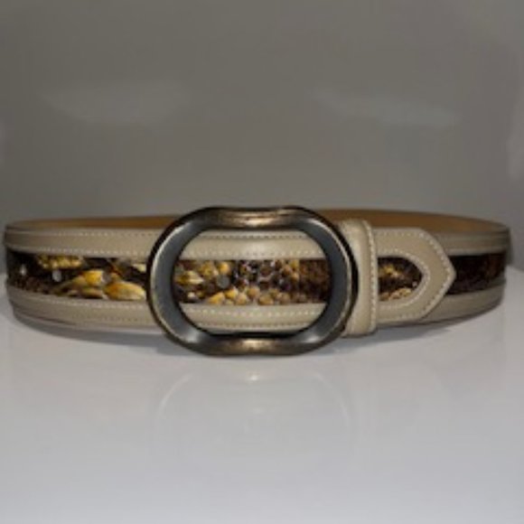 Worth Leather Belt - Size Petite - Picture 1 of 6